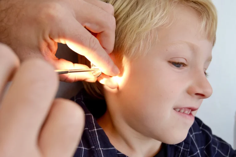 HNO Untersuchung Kinder